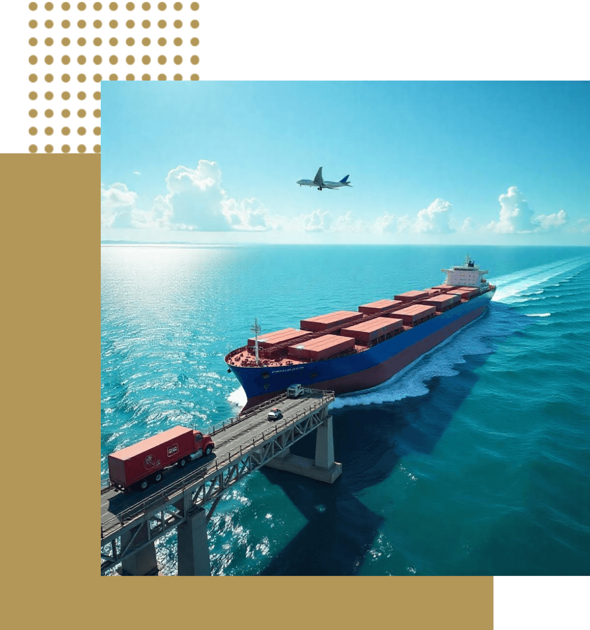 Global sea, air and road cargo